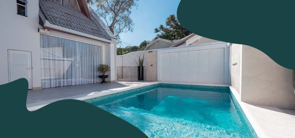 piscina em espaços pequenos